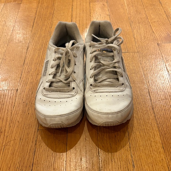 Reebok Off-White Athletic Shoes - Picture 1 of 2